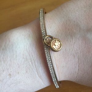 SALE Michael Kors Heritage Bangle bracelet gold
